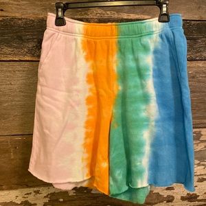 TieDye High Rise Sweat Shorts Wild Fable with pockets
